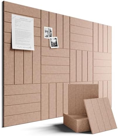 Fluxynara Felt Bulletin Board & Cork Board Alternative, Boho