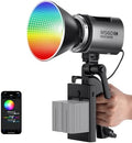 NEEWER MS60C RGBWW LED Video Light with 2.4G/App Control, 65W Metal Mini