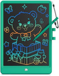 Bravokids 10 Inch LCD Writing Tablet for 3-8 Year Olds - Electronic Drawing Pad and Doodle Board as Educational Birthday Gifts for Girls and Boys (Dark Green)