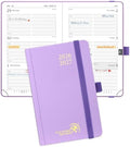 POPRUN 2026-2027 Academic Small Weekly Planner, 4" x 6.25" Purse Calendar