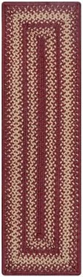 Homespice Autumn Maple Jute Braided Table Runner, Rect 11x36