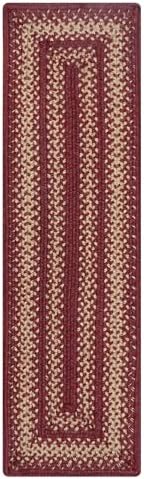 Homespice Autumn Maple Jute Braided Table Runner, Rect 11x36