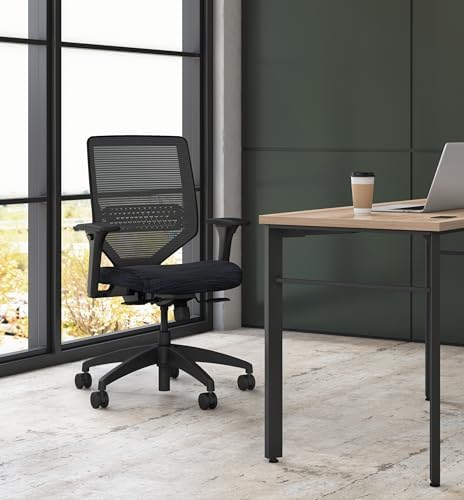 HON Solve Ergonomic Office Chair, Lumbar Support, Desk Chair, Black