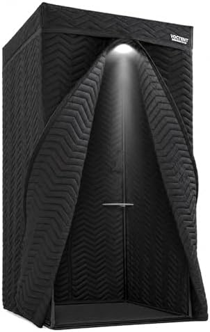 Portable Vocal Booth for Recording, Sound Booth for Home Studio