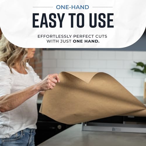 Bryco Goods 24 Inch Butcher & Kraft Paper Roll Dispenser and Cutter