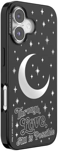 PopSockets iPhone 16 Phone Case with MagSafe- All is Possible | Magnetic, Wireless Charging, Camera & Drop Protection, Acotar, Throne, Glass, Sarah, Bookish