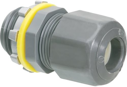 Arlington LPCG50-10 1/2-Inch Strain Relief Electrical Cord Connector, 10-Pack