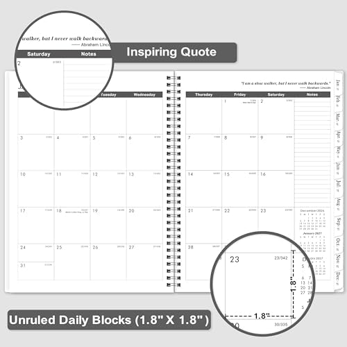 2027-2029 Monthly Planner/Calendar - Jan. 2027 - Dec. 2029, 3 Year Calendar