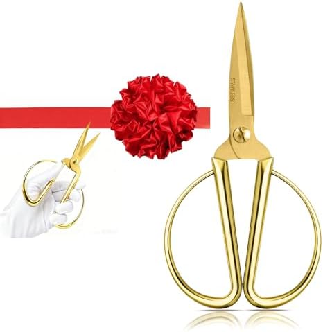 Grand Opening Ribbon-Cutting Ceremony Kit, Glossy Finish Handle