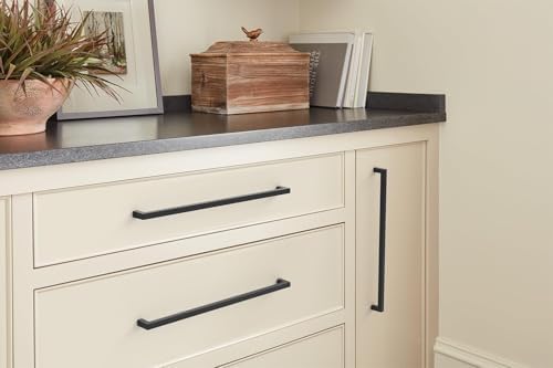 Amerock 12-5/8" Monument Matte Black Drawer Pull