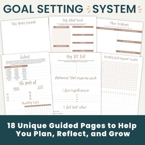 bloom daily planners 2027 Planner for Women (8.5" x 11") - Weekly & Monthly Calendar Year (January to December) Softcover Agenda Book Organizer with Stickers & Stencil - Midnight Sky