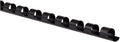 Mead CombBind Binding Spines/Spirals/Coils/Combs, 1/4", 25 Sheet Capacity, Black, 125 Pack (4000130)