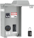 Nilight 20 30 Amp RV Power Outlet Box with Breaker 125V TT-30R GFCI