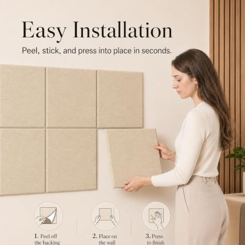 Felt Bulletin Board Tiles, Cork Board Alternative, 48 x 36 in