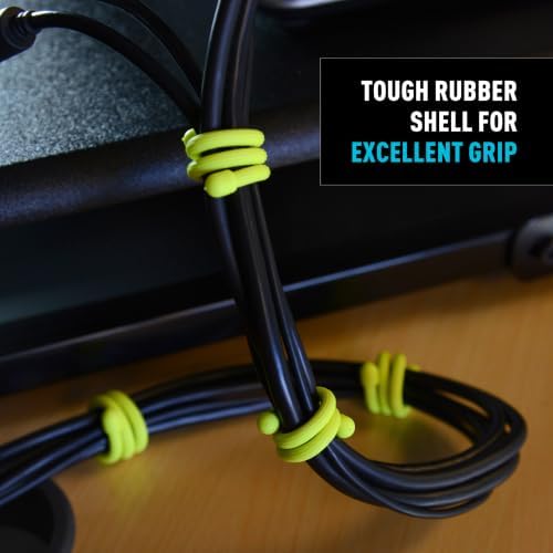 Nite Ize Original Gear Tie, Reusable Rubber Twist Tie
