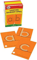 Didax Educational Resources Tactile Cards, Pack of 28 & Educational Resources Tactile Uppercase Sandpaper Letters, Upper case & Sandpaper Numerals