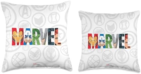 Marvel Avengers Super Heroes Comic Book Throw Pillow