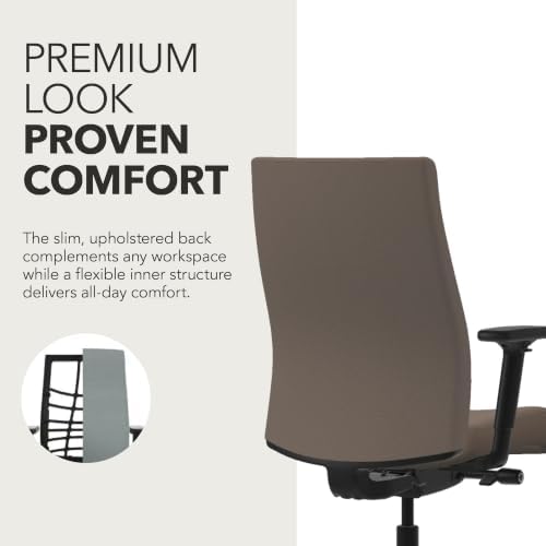 HON Ignition 2.0 Ergonomic Office Chair, Lumbar Support, Desk Chair, Bark