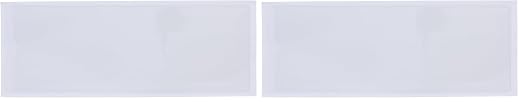 Really Good Stuff 12PK Desktop Helper 12? Self-Adhesive Vinyl Sleeves (Pack of 2)