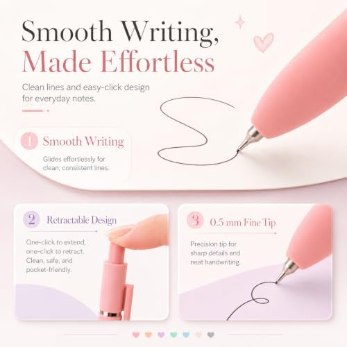Aesthetic School Supplies Pen Highlighter - Bible Writing Correction Set | 27 Pcs Cute Stationery Set Bible Note Taking Supplies Aesthetic Highlighter Pencil Case Bag Study Supplies for School College