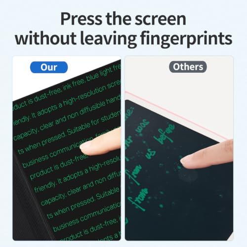 12in LCD Writing Tablet with Case, Type-C Rechargeable Digital Notepad