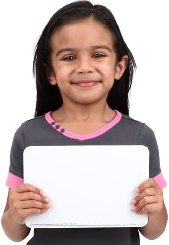 Really Good Stuff 9" X 6" Mini Magnetic Dry Erase Boards Set of 6