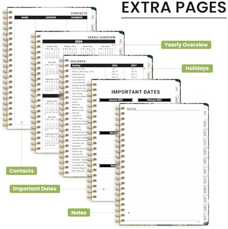 ZOTIA Planner 2026-2027 Jul 2026-Jun 2027 Academic Monthly & Weekly Planner