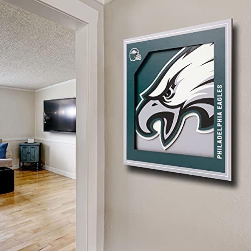 YouTheFan NFL Philadelphia Eagles 3D Logo Series Wall Art