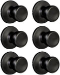 Design House Terrace Dummy Door Knob, Matte Black