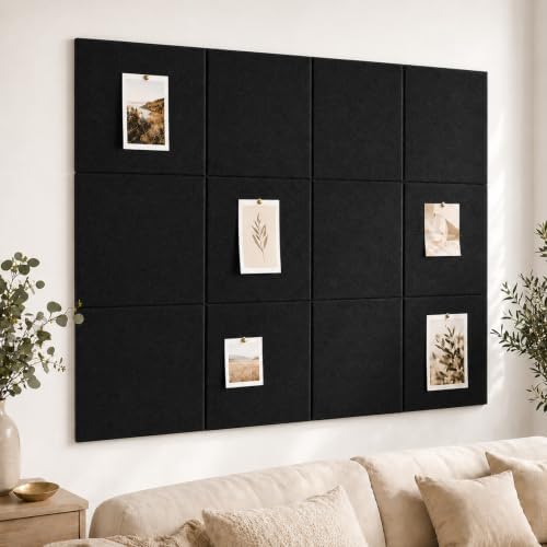 Felt Bulletin Board Tiles, Cork Board Alternative, 48 x 36 in