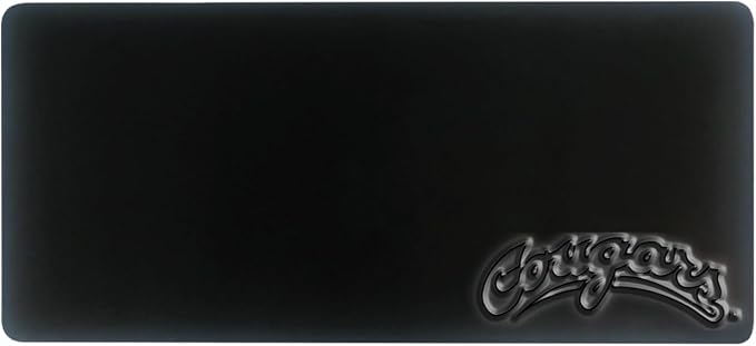 Washington State University Alumni Desk Mat, Durable Office Supplies, Non-Slip Base, Responsive Desk Pad with Smooth Surface, Black