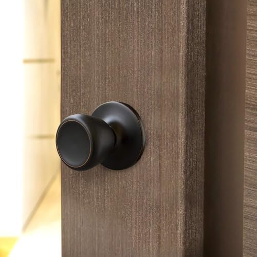Design House Terrace Passage Door Knob, Oil Rubbed Bronze