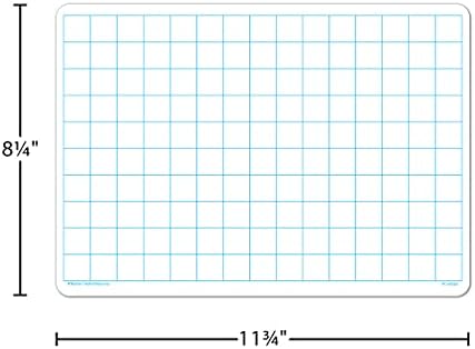 Teacher Created Resources Math Grid Dry Erase Boards (TCR77253)