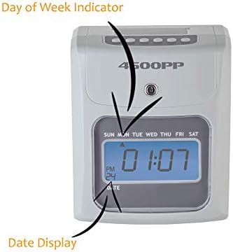 Nile Products - 4500PP Electronic Calculating Time Clock