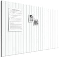 Bumusty 36"x 24" Large Felt Bulletin Board Tiles,Cold White