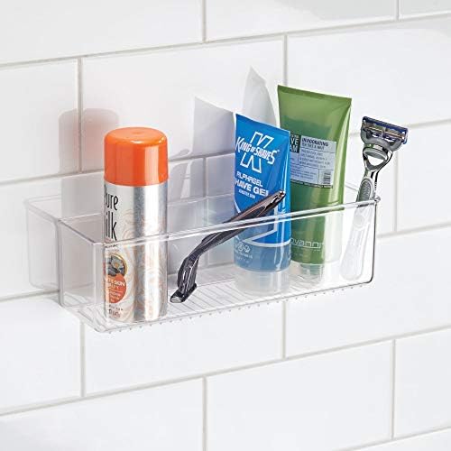 iDesign Adhesive Organizer Bin, Clear