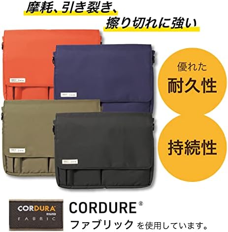 LIHIT LAB Carrying Pouch (Laptop Sleeve), 8.3 x 11.4 Inches, Orange (A7576-4)