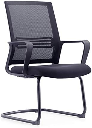 Home Office Chair with Mid-Back Rotating Waist Support Desk Task Computer Chair Ergonomic Comfortable Mesh Armchair (A)