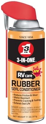 3-IN-ONE RVcare Rubber Seal Conditioner with SMART STRAW SPRAYS 2 WAYS, 11 OZ