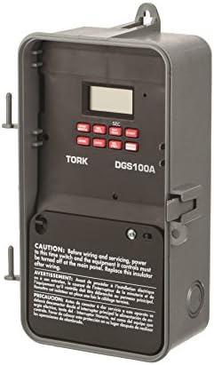 NSI DGS100A Series DGS Signaling and Duty Cycle 7 Day Time Switch with 1 Channel, 120-277 VAC 50/60 Hz Input Supply, DPDT Output Contact