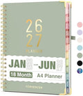 Jul 2026 - Dec 2027 Planner, Forvencer 18 Month Planner 2026-2027, 8.5"x11"