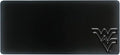 West Virginia University Alumni Desk Mat, Durable Office Supplies, Non-Slip Base, Responsive Desk Pad with Smooth Surface, Black