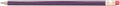 Pencil Guy Round Purple Blank Sharpened Pencils