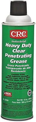 CRC Heavy Duty Clear Penetrating Grease, 13 Wt Oz, 03056