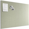 Bumusty 48"x 36" Large Felt Bulletin Board Tiles, Sage
