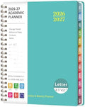 Planner 2026-2027, Weekly and Monthly Academic Planner, July 2026 - June 2027, Hardcover Calendar Agenda Book for School Year Planning, School Supplies for Teacher and Student, Letter Size(8.5'' x 11'')