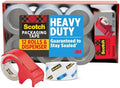 Scotch Heavy Duty Shipping Packaging Tape, 1.88" x 54.6 yd, 3" Core, Clear