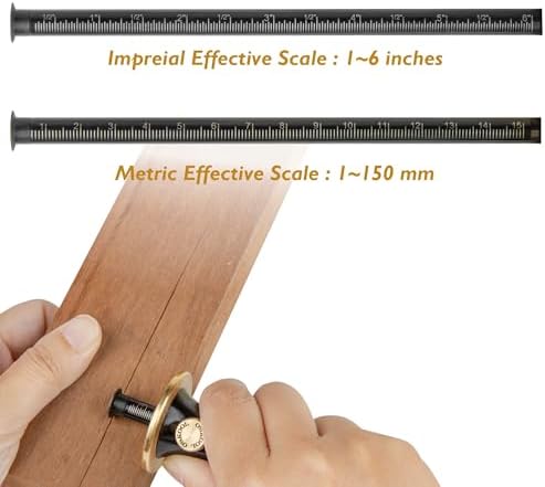 O'SKOOL Wheel Marking Gauge for Woodworking