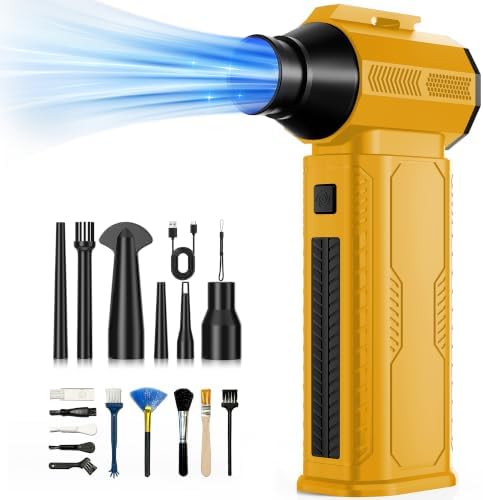 Compressed Air Duster, 130,000RPM Ultra-Powerful Electric Air Duster