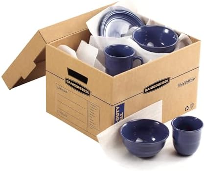 Bankers Box 8-Pack Small Heavy-Duty Moving Boxes